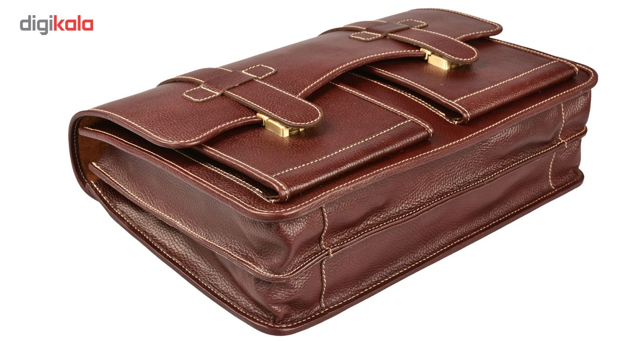 کیف اداری چرم طبیعی کهن چرم مدل L98-12