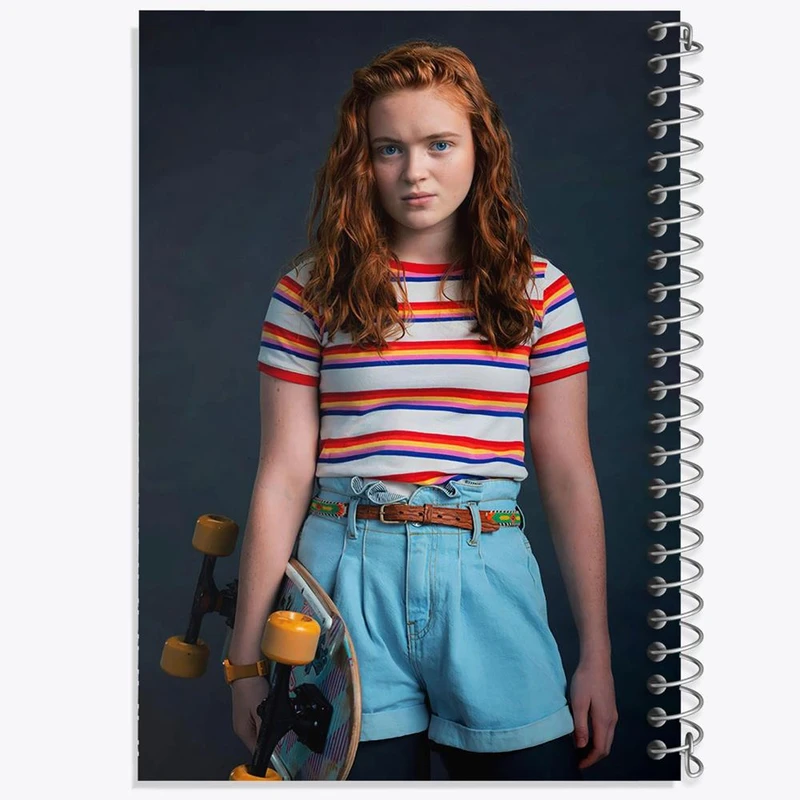 دفتر لیست خرید 50 برگ خندالو طرح مکس سریال استرنجر تینگز Stranger Things کد 19313