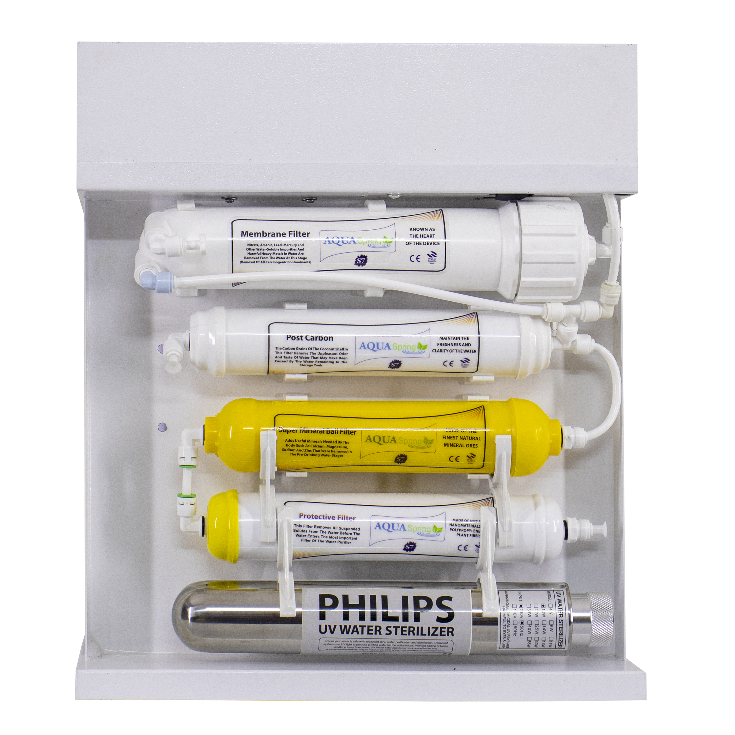 دستگاه تصفیه کننده آب آکوآ اسپرینگ مدل RO-S7-WZ 7019