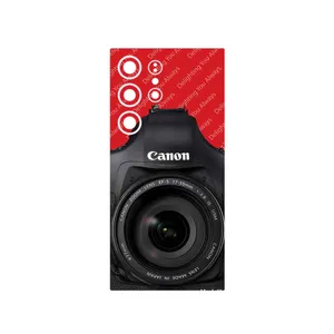 MAHOOT Canon_Logo Cover Sticker for Samsung Galaxy S24 Ultra