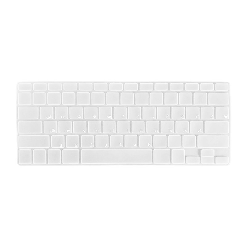 محافظ کیبورد با حروف فارسی مدل Crystal Guard مناسب برای لپ تاپ سرفیس 1/2/3/4 13 و 15 اینچی