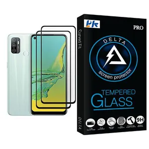 PK Delta Glass MIX002 Screen Protector For Oppo A33 (2020) Pack Of 2