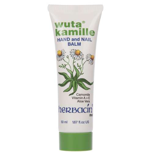 بالم مرطوب کننده دست و ناخن مهرباسین مدل Wuta Kamille AloeVera حجم 50 میلی لیتر