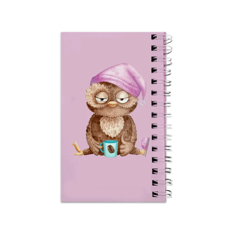 دفترچه یادداشت مدل to do list طرح جغد کد 4402447