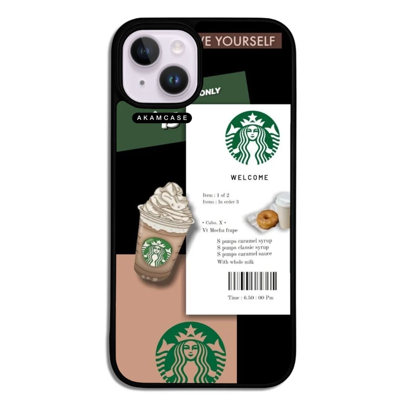 کاور آکام مدل AMCWA14-STARBUCKS10 مناسب برای گوشی موبایل اپل iPhone 14