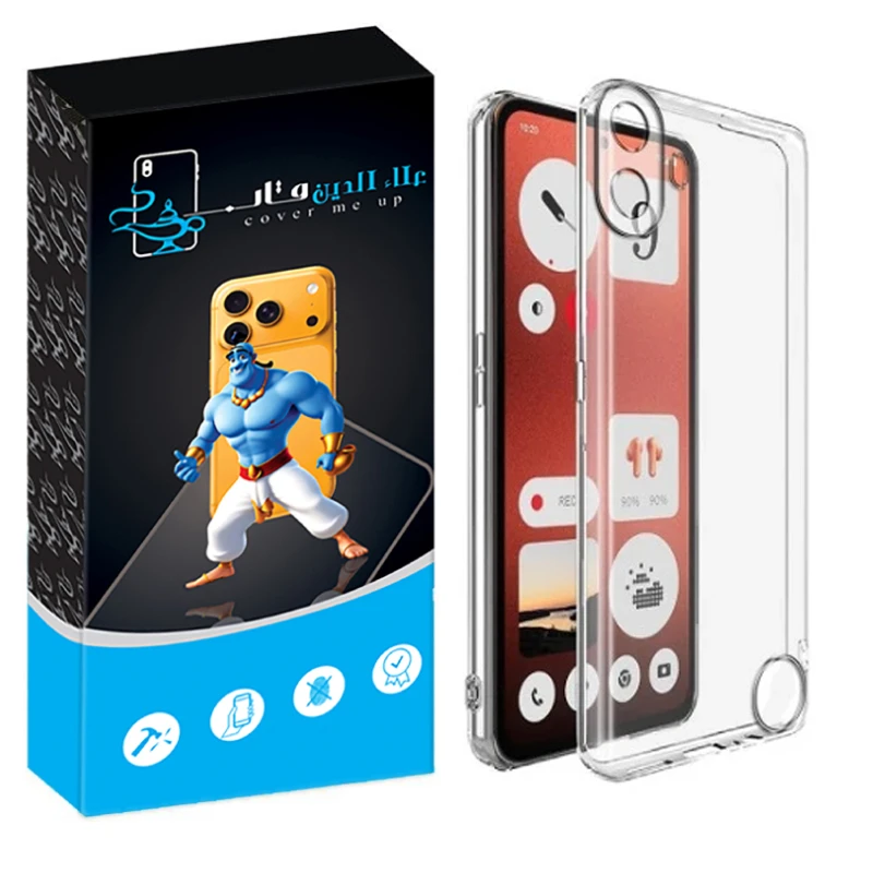 کاور علاالدین قاب مدل Crystal مناسب برای گوشی موبایل ناتینگ فون CMF Phone 1