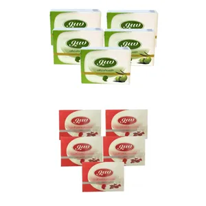 صابون شستشو سیو مدل زیتون و شیر و رز وزن 125 گرم مجموعه 10 عددی