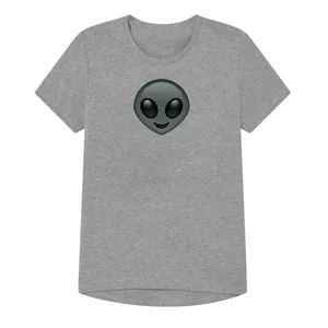 تی شرت آستین کوتاه پسرانه مدل ادم فضایی کد36 Z رنگ طوسی