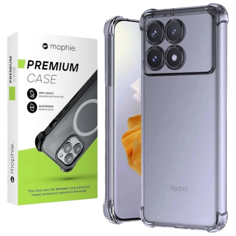 کاور موفی مدل F6Pro_CLR مناسب برای گوشی موبایل شیائومی Poco F6 Pro / Redmi K70 Pro / K70