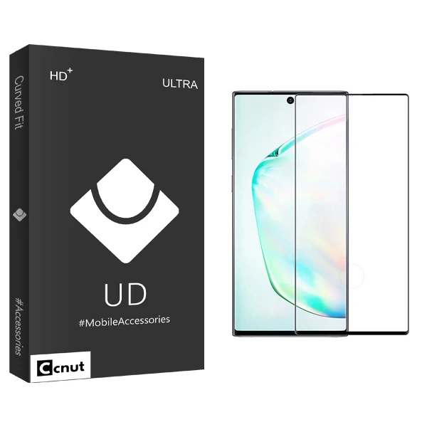 محافظ صفحه نمایش شیشه ای کوکونات مدل UDB FLGL مناسب برای گوشی موبایل سامسونگ Galaxy Note 10