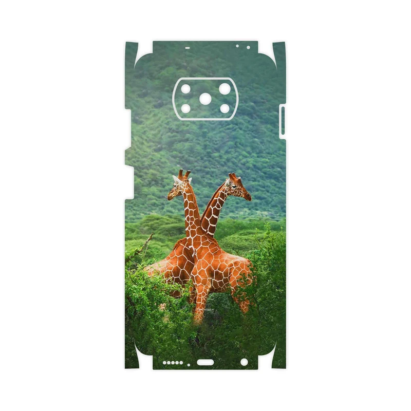 برچسب پوششی ماهوت مدل Giraffe-FullSkin مناسب برای گوشی موبایل شیائومی Poco X3 Pro