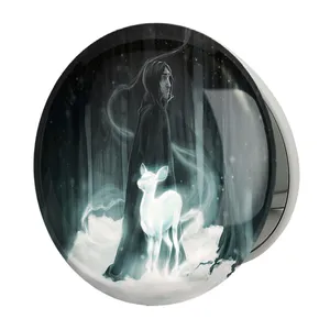 آینه جیبی خندالو طرح هری پاتر اسنیپ مدل تاشو کد 24943 