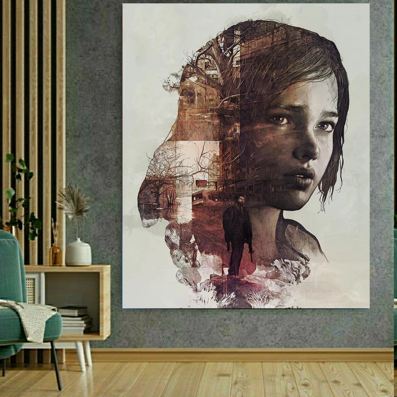 پوستر طرح گیم last of us کد FP104563