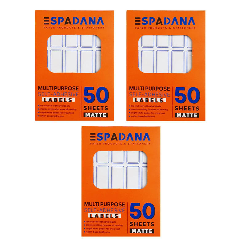 برچسب اسپادانا کد 108 مجموعه 150 عددی