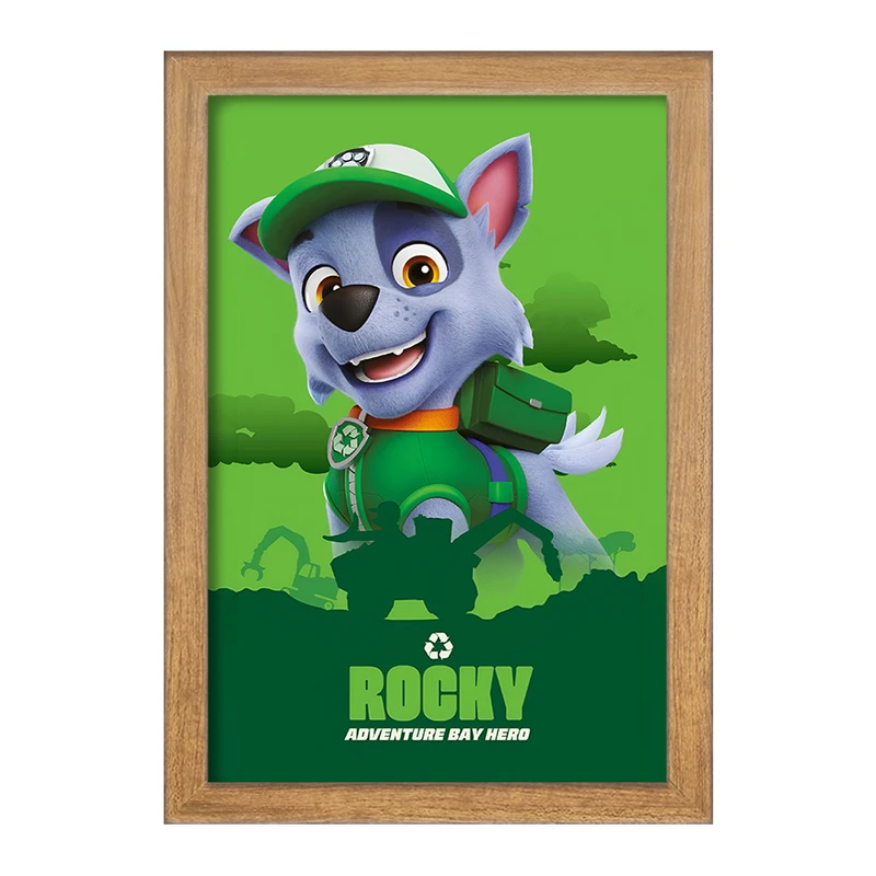 تابلو خندالو مدل راکی سگ های نگهبان کد F11015