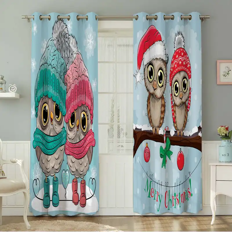 پرده نیروانا طرح کودک مدل هازان کد 4129 سایز 140×280 سانتی متر