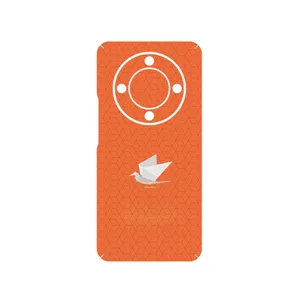 MAHOOT Minimalist origami bird Cover Sticker for Honor X9b