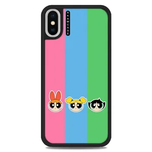 AKAM AMCWAX-POWERPUFF GIRLS-8 Cover For Apple iPhone X/Xs