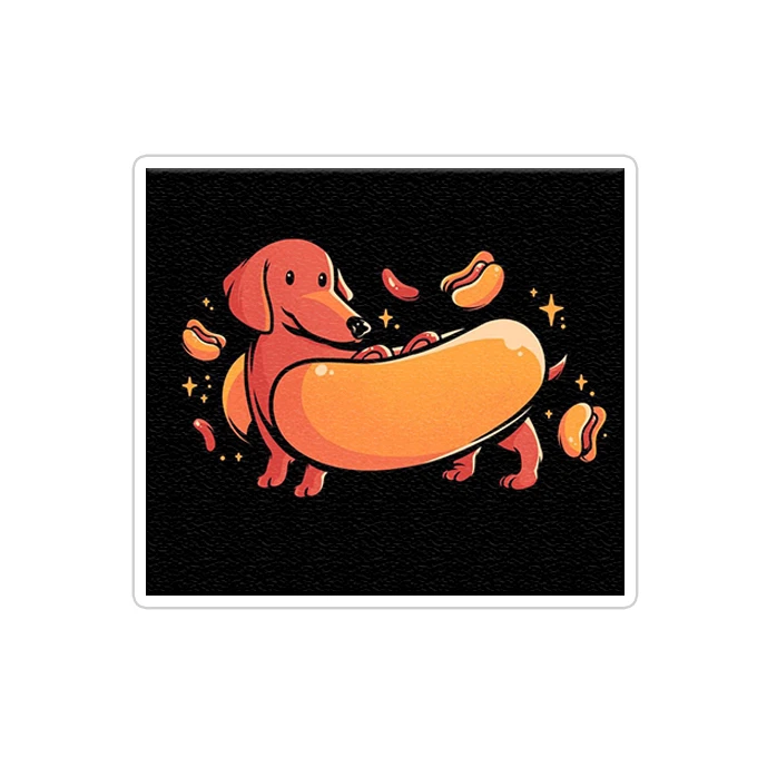 استیکر تزئینی موبایل و تبلت ماسا دیزاین مدل AS164 DOG