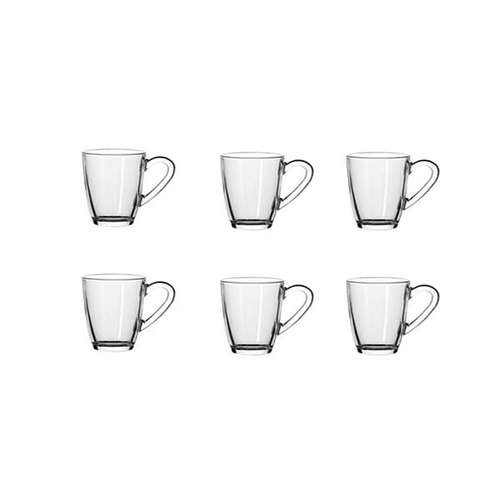 نیم لیوان شیشه و بلور اصفهان مدل SAMIM بسته 6 عددی