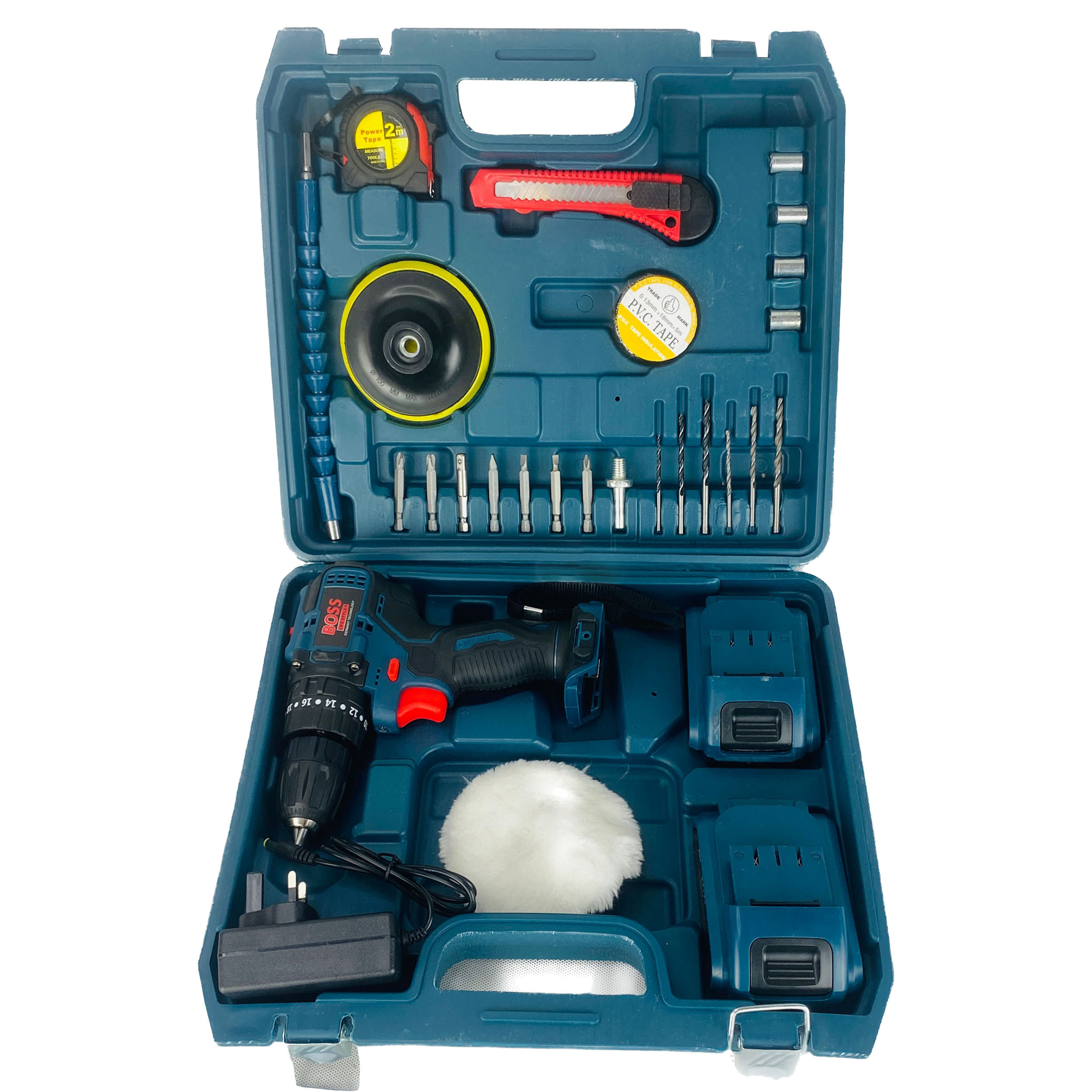 مجموعه 30 عددی دریل شارژی باس مدل 36VF-MAX مجموعه 30 عددی دریل شارژی باس مدل 36VF-MAX