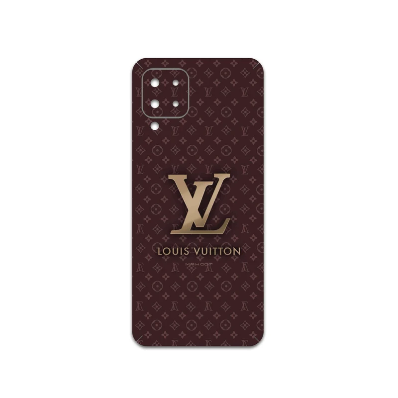 برچسب پوششی ماهوت مدل LOUIS-VUITTON-Logo مناسب برای گوشی موبایل سامسونگ Galaxy M22