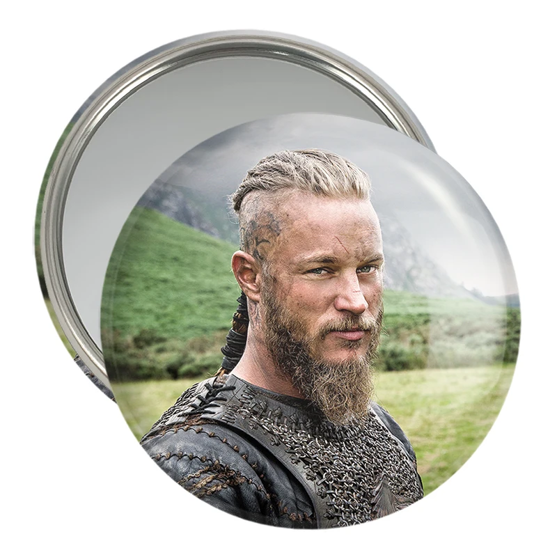 آینه جیبی خندالو مدل رگنار سریال وایکینگ ها Vikings کد 29117