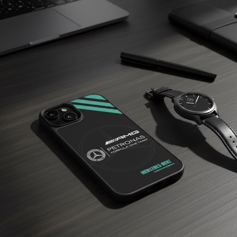 کاور مرسدس بنز مدل AMG مناسب برای گوشی موبایل اپل Iphone 13