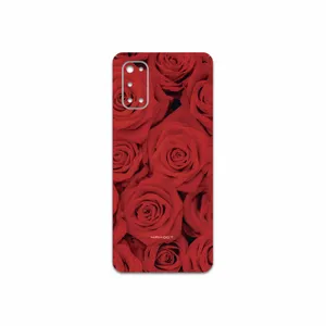 MAHOOT Red-Flower Cover Sticker for Realme 7 Pro