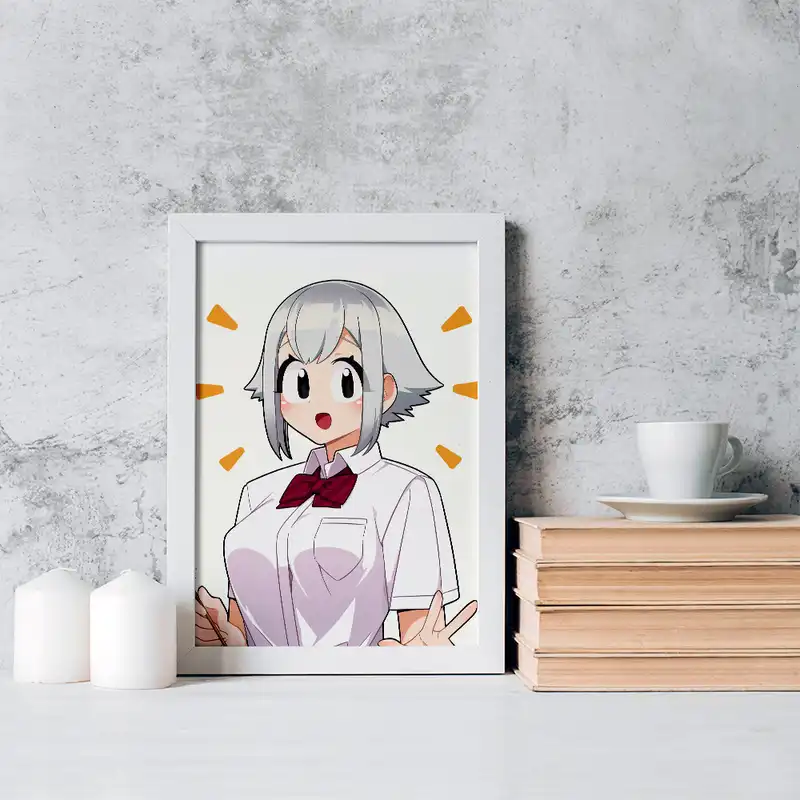 تابلو خندالو مدل یامایی انیمه کومی سان کد 16068