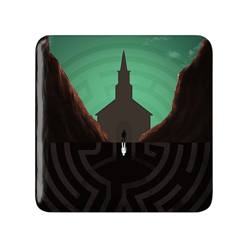  مگنت خندالو طرح سریال وست ورلد West World کد 10199