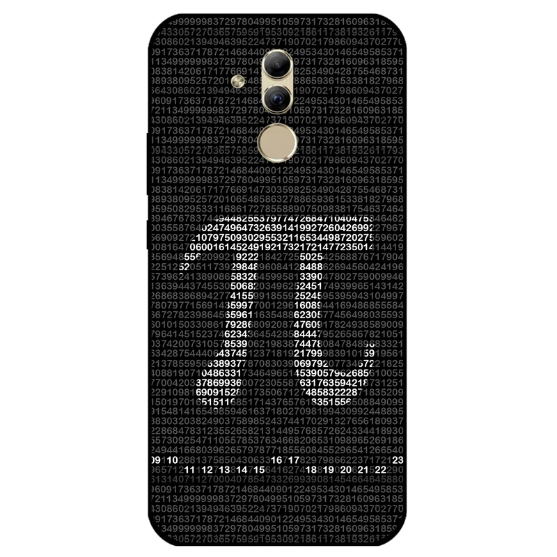 کاور مگافون طرح عدد پی مدل 7240 مناسب برای گوشی موبایل هوآوی Mate 20 Lite 