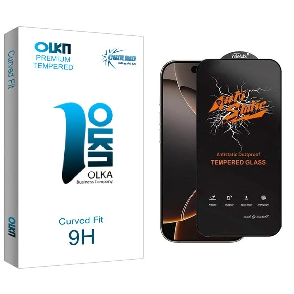 محافظ صفحه نمایش کولینگ مدل Olka Antistatic مناسب برای گوشی موبایل اپل iPhone 16 Pro Max