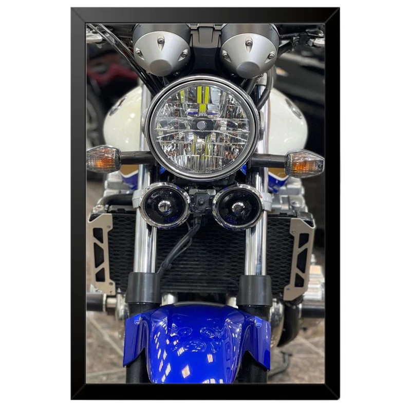 تابلو بکلیت طرح موتور سنگین هوندا HONDA CB1300 مدل B-po1887 فریم مشکی