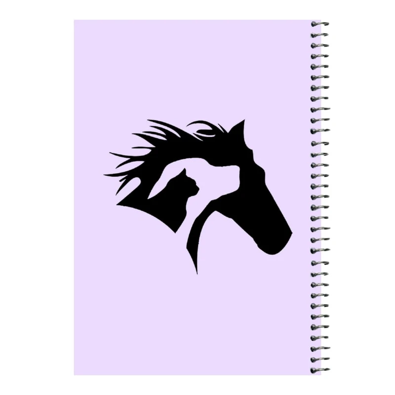 دفتر مشق 80 برگ اس جی مدل حیوانات قطبی 