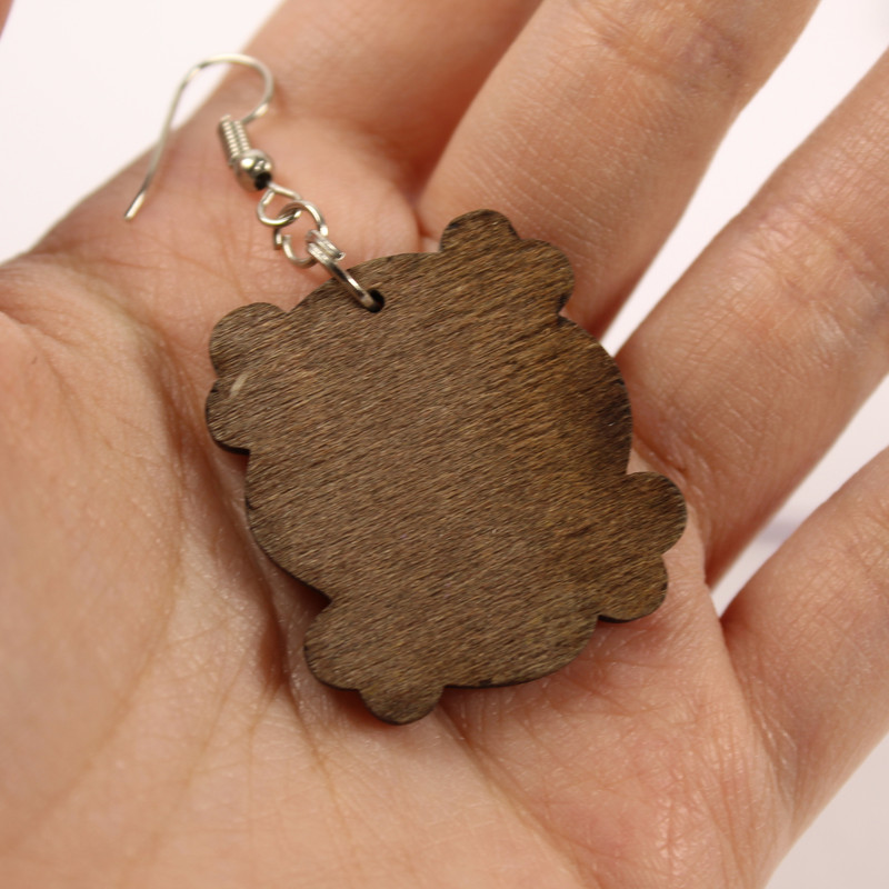 گوشواره دخترانه مدل سرهه طرح سریال فرندز کد 08