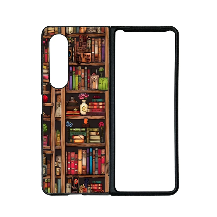 کاور گالری وبفر طرح کتابخانه مناسب برای گوشی موبایل سامسونگ galaxy z fold 4