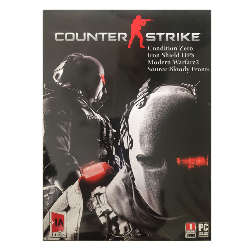 مجموعه بازی COUNTER STRIKE مخصوص PC مجموعه کامل ۴ بازی کانتر