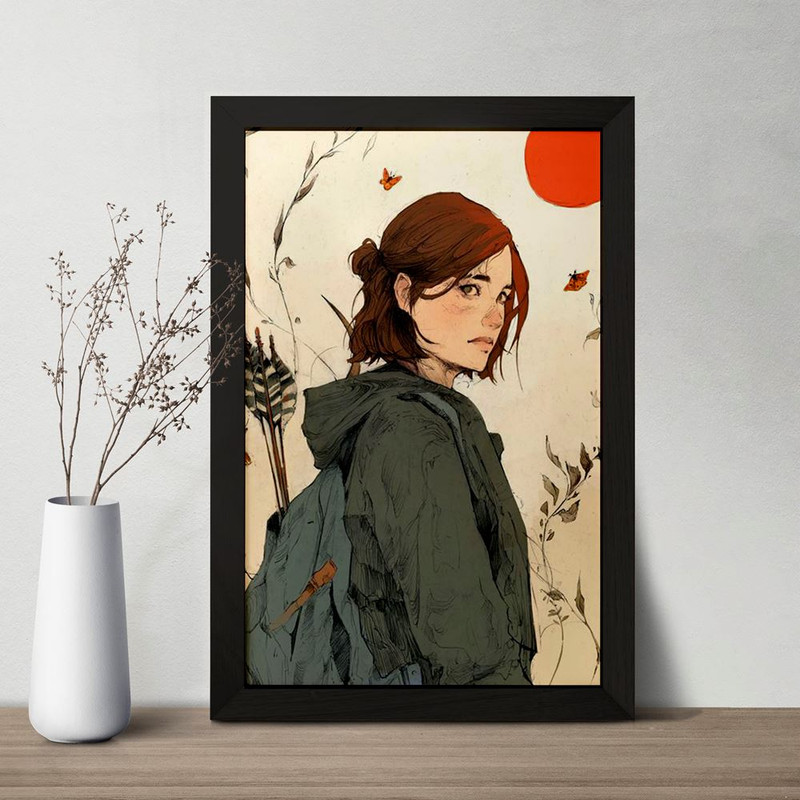 تابلو خندالو مدل The Last Of Us  کد 4875