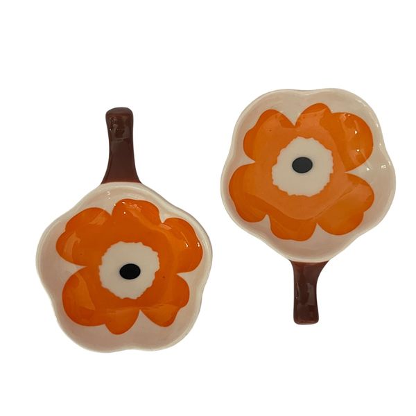 اردوخوری طرح گل مجموعه ۲ عددی