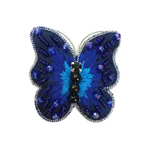 سنجاق سینه زنانه مدل پروانه کد 005