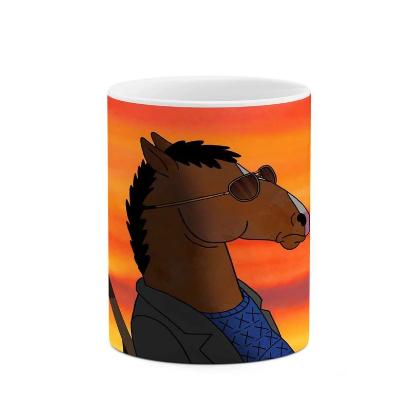 ماگ کاکتی مدل کارتون BoJack Horseman کد mgh22315