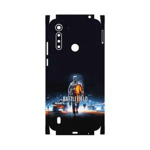 MAHOOT Battlefield Game Series-FullSkin Cover Sticker for Motorola Moto G8 Power Lite