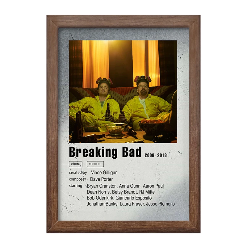 تابلو خندالو طرح بریکینگ بد (Breaking Bad) کد F11297