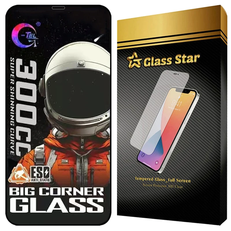 محافظ صفحه نمایش گلس استار مدل BIGCG مناسب برای گوشی موبایل اپل iPhone 12 / iPhone 12 Pro