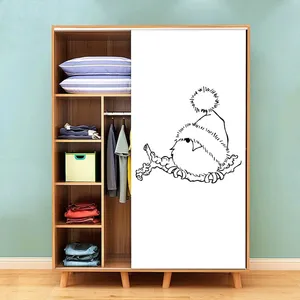 استیکر دیواری کودک مدل جوجه خوابالو