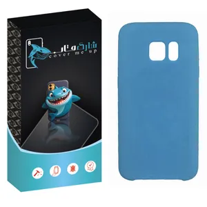 کاور شارک قاب مدل سیلیکونی مناسب برای گوشی موبایل سامسونگ Galaxy S7 Edge