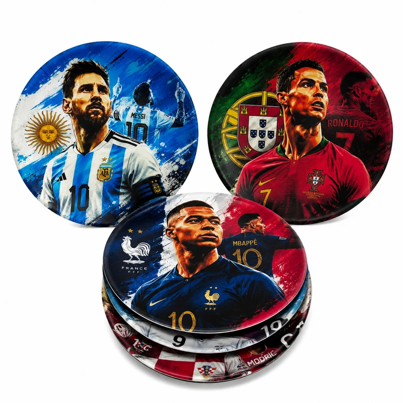 پیش دستی کسری یزد مدل FIFA World Cup بسته 6 عددی