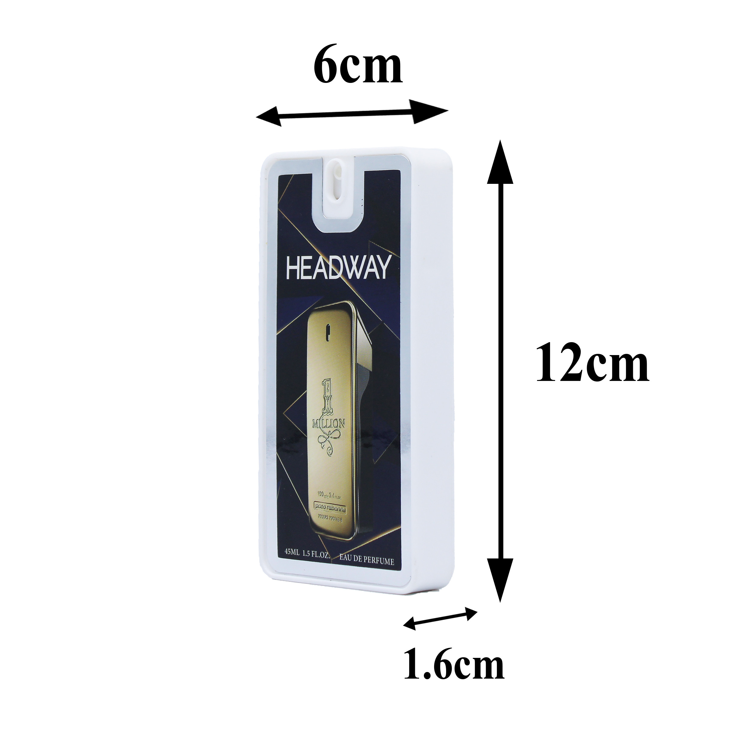 عطر جیبی مردانه هدوی مدل مون بلان لجند و اینوکتوس و پاکو رابان وان میلیون حجم 45 میلی لیتر مجموعه 3 عددی