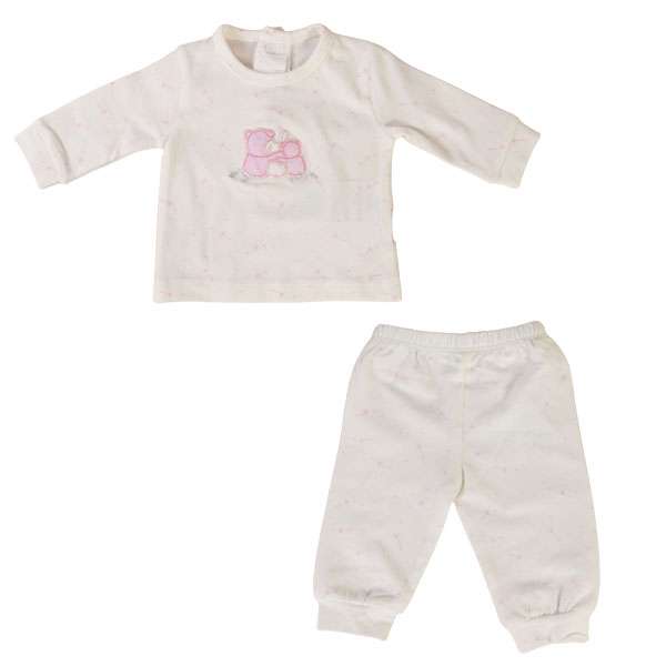 ست تیشرت و شلوار نوزادی بیبی دال مدل cag230